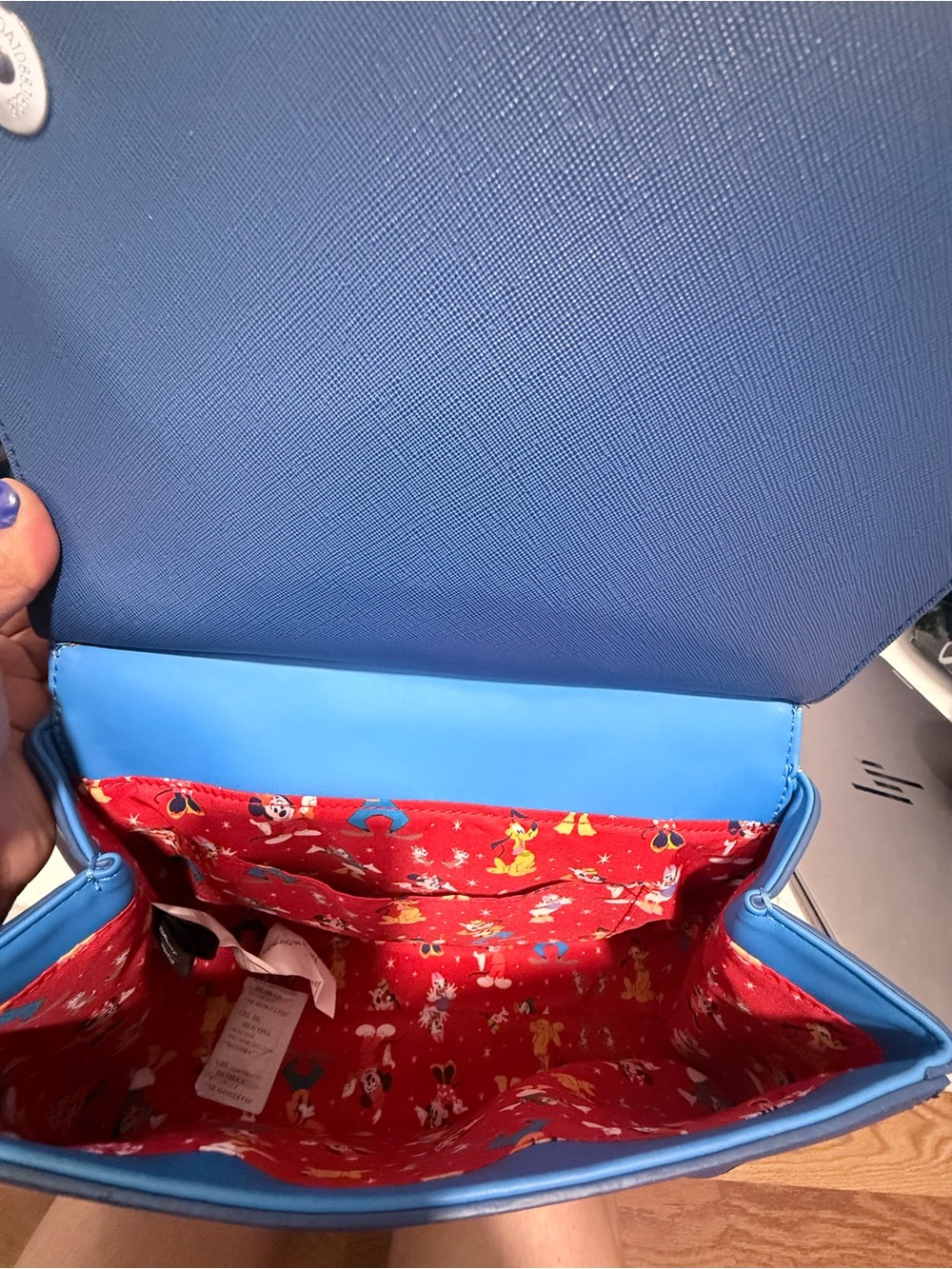 New Loungefly Disney 65th Anniversary Happiest Place on Earth Handbag - Picture 6 of 7
